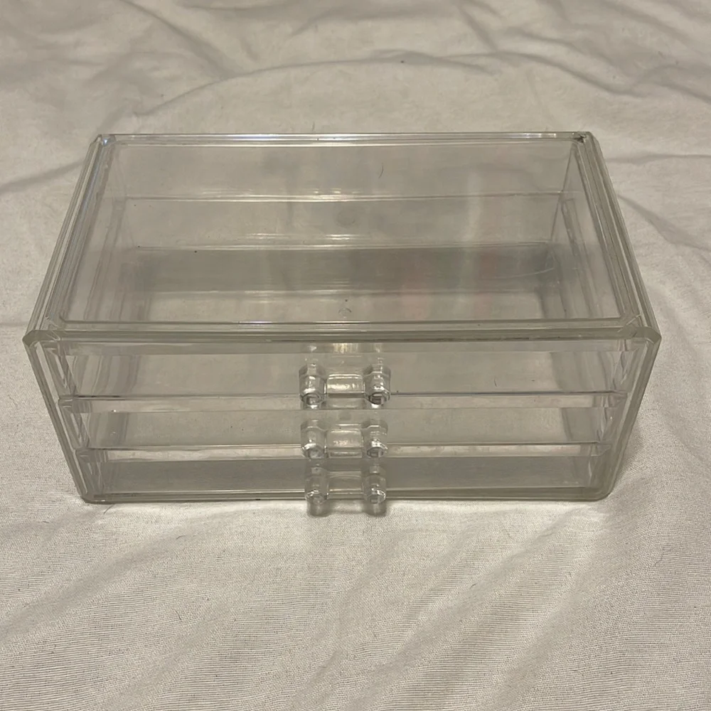 Three Drawer Acrylic Organizer